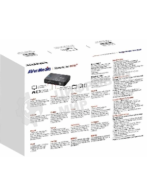 Карта видеозахвата Avermedia StreamLine MINI+ GC311 внешний USB 3.0