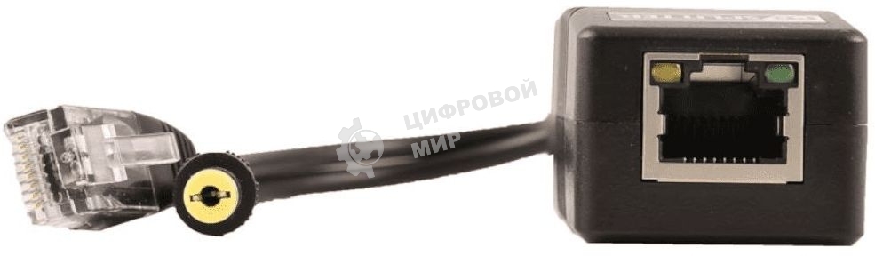 Сплиттер PoE Splitter/2 Osnovo Fast Ethernet. PoE IEEE 802.3af.- RJ45(10/100 Base-T, IE