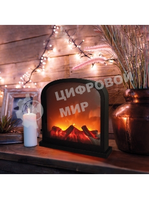 Светодиодный камин Neon-night 