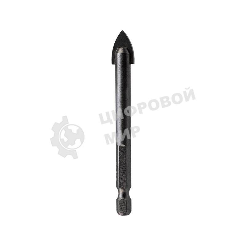 Сверло по стеклу и керамике Kranz 12 мм, шестигранный хвостовик