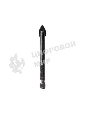 Сверло по стеклу и керамике Kranz 12 мм, шестигранный хвостовик