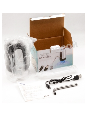 Помпа для 19л бутыли Aqua Work H-RP14 электрический черный/белый