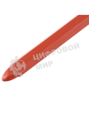 Мелки Matrix разметочные восковые красные, 120 мм, коробка 6 шт