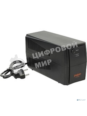 Источник бесперебойного питания ExeGate EP244541RUS Power Back BNB-400 400VA, черный, 2 евророзетки