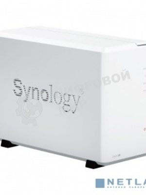 СХД настольное исполнение SYNOLOGY 2BAY NO HDD DS223J
