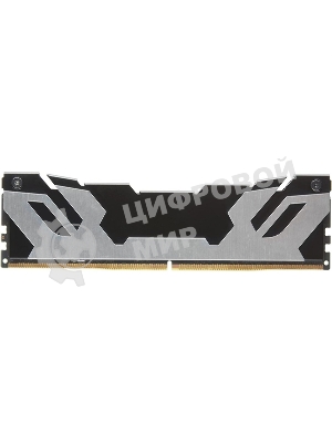 Оперативная память Kingston Fury Renegade, DDR5, 16Gb (1x16Gb), 8000MHz, CL38, DIMM, с радиаторами, серебристый/черный