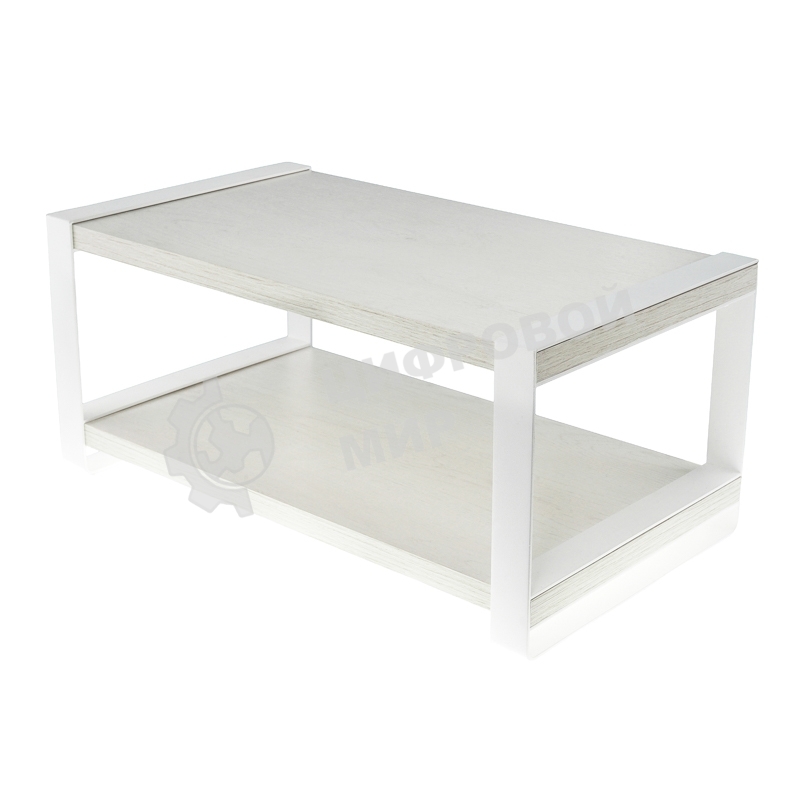 Полка-органайзер для кухни Rexant двухъярусная, дуб Харбор, белый