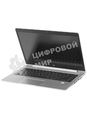 Клавиатура для ноутбука HP Elitebook 840 G5 черная с серебристой рамкой и подсветкой