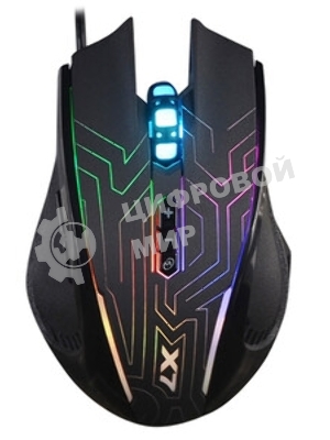 Мышь проводная A4Tech X87 черный, 2400 dpi, USB, кнопки - 8