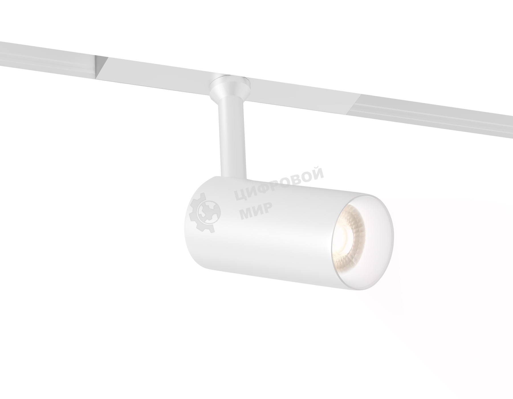 Трековый акцентный светильник Ambrella light GL4401 WH белый IP20 7W 3CCT 3000-6000K SMART 48V 24° D35*90