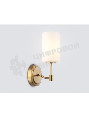 Настенный светильник Ambrella light LH56056 BS/FR латунь/белый матовый E14 max 40W 160*120*280