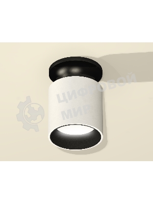 Светильник Ambrella Light XS6301122 SWH/PBK/SBK белый песок/черный полированный/черный песок MR16 GU5.3 (N6902, C6301, N6111)