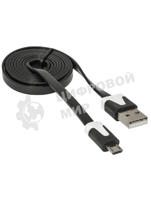 Кабель Defender USB08-03P USB2.0 AM-MicroBM, 1.0м