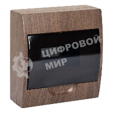 Щит ЩРН-П-8 IP41 темное дерево PROxima EKF pb40-n-8-dark