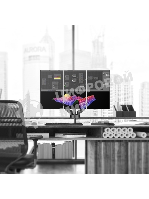 Кронштейн (держатель) ONKRON G280 для трех мониторов 13