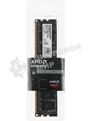 Оперативная память AMD Radeon R3, DDR3, 4GB (1x4GB), 1333MHz, CL9, DIMM