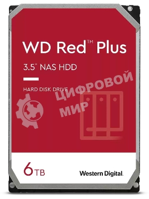 Жесткий диск HDD Western 6TB 5400RPM SATA-III 3.5