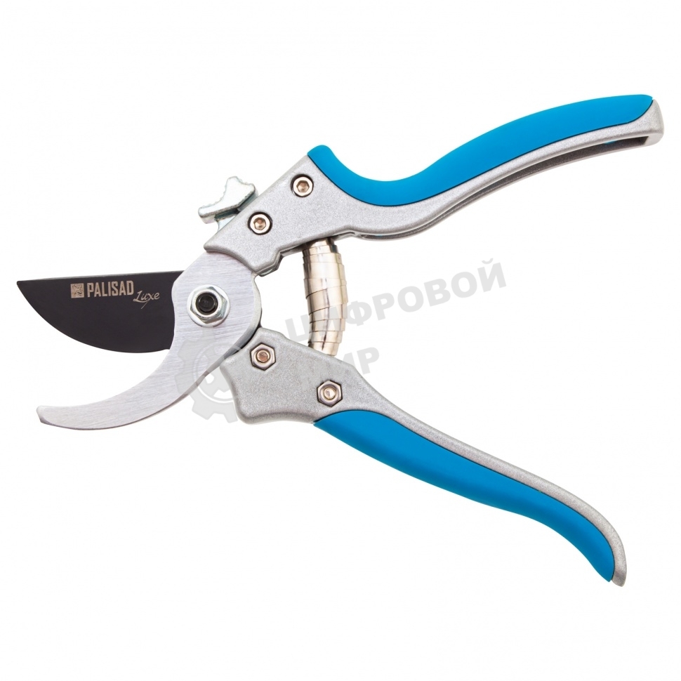 Секатор прямого реза Palisad LUXE 205 мм, металлические обрезиненные рукоятки