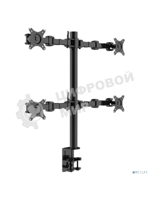 Кронштейн ONKRON D421E для четырех мониторов 13