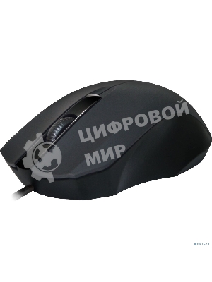 Мышь проводная Defender MM-310 черный, 1000 dpi, USB, кнопки - 3
