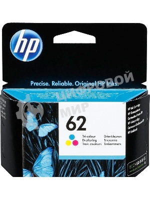 Картридж струйный HP 62 C2P06AE многоцветный (165стр.) для HP OJ 200