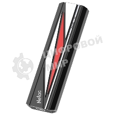 Внешний SSD Netac ZX20L, 256 Gb, USB 3.2 Gen 2x2 Type-C, R/W 2000/1800, черный