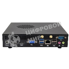 Мини ПК HIPER FACTUM FT20 Intel Core i5 14400(2.5Ghz)/16Gb/512PCISSDGb/noDVD/BT/WiFi/war 1y/1.3kg/черный/Win 11Pro + БП 120Вт/металл/VESA Адаптер на 75х75, 100х100