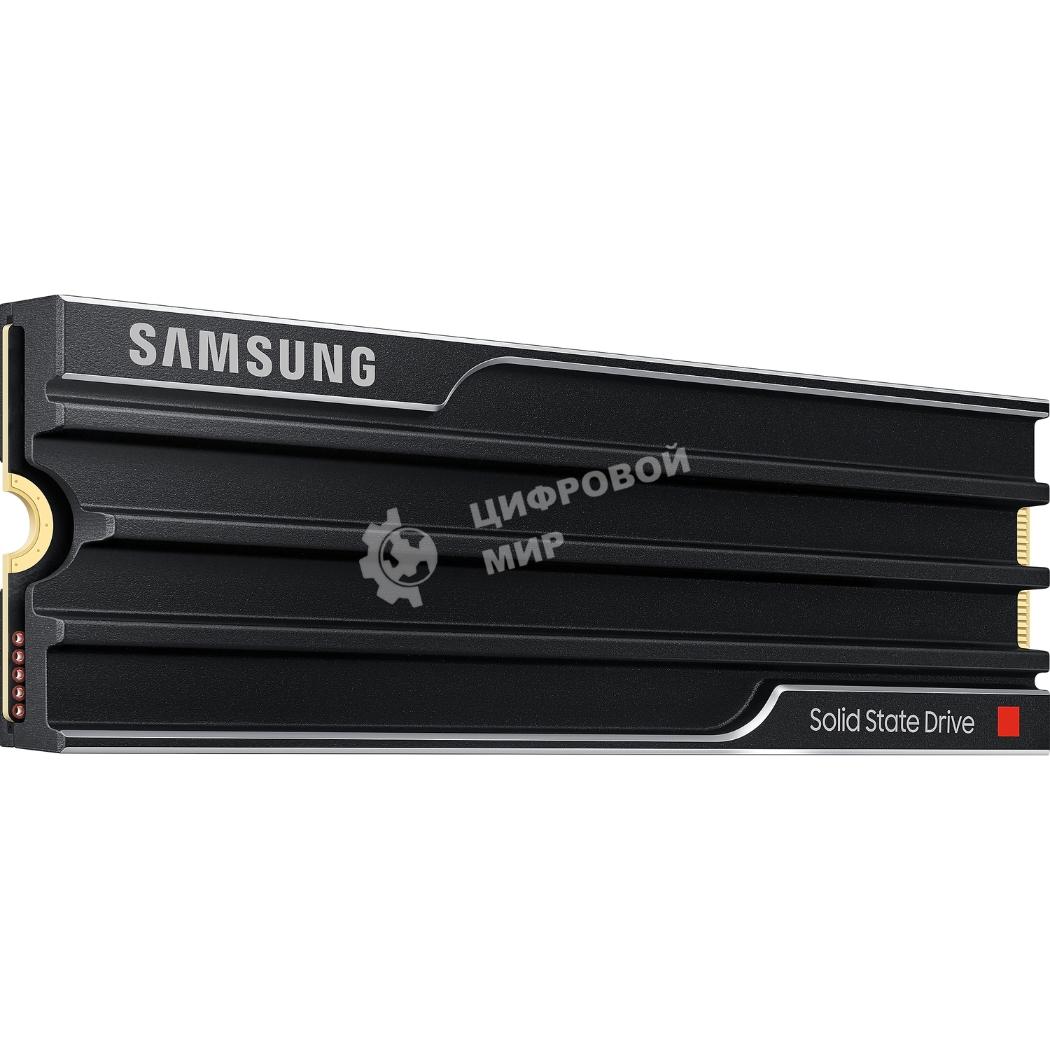 Накопитель SSD 1Tb Samsung 9100 PRO, M.2, PCI-E 5.0 x4, TLC 3D NAND R/W - 14800/13400 Mb/s с радиатором