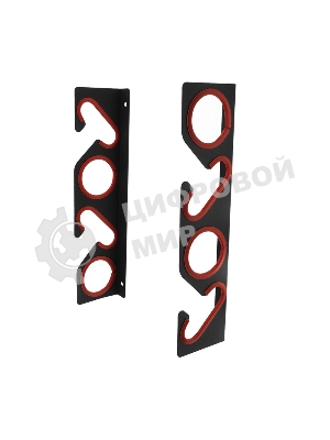 Держатель Rexant для удочек настенно-потолочный, черный