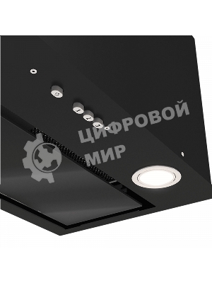 Вытяжка встраиваемая Elikor Cube 60П-1000 черный, 60 см, 1000 куб. м/ч, 54 дБ