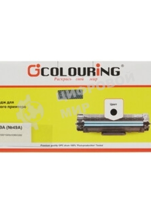 Картридж лазерный Colouring CG-Q5949A/708 черный (2500 стр.) для HP LJ 1160/1320/1320N/3390/3392/Canon LBP 3300