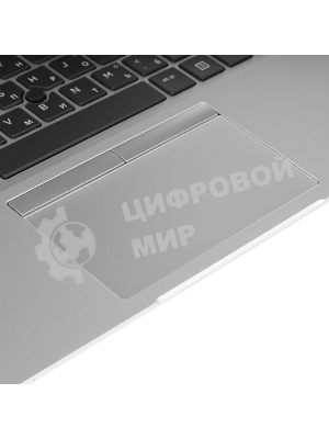 Клавиатура для ноутбука HP Elitebook 840 G5 черная с серебристой рамкой и подсветкой