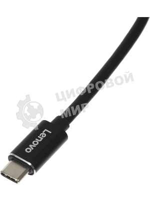 Адаптер для ноутбука Lenovo ThinkPad LX0804 черный USB-C to Ethernet Adapter
