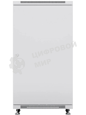Шкаф телекоммуникационный напольный Cabeus SH-05C-18U60/60 IP20, 18U, 988х600х600 мм (ВхШхГ), дверь: стекло, разборный, цвет: серый