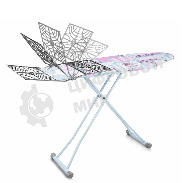 Доска гладильная DOGRULAR ТОМРИС СЕПЕТЛИ, антиприг.покр, 3 цвета (в уп. 4 шт)