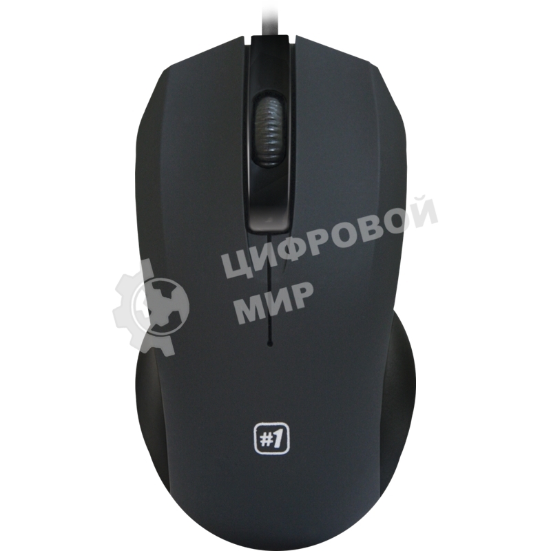 Мышь проводная Defender MM-310 черный, 1000 dpi, USB, кнопки - 3