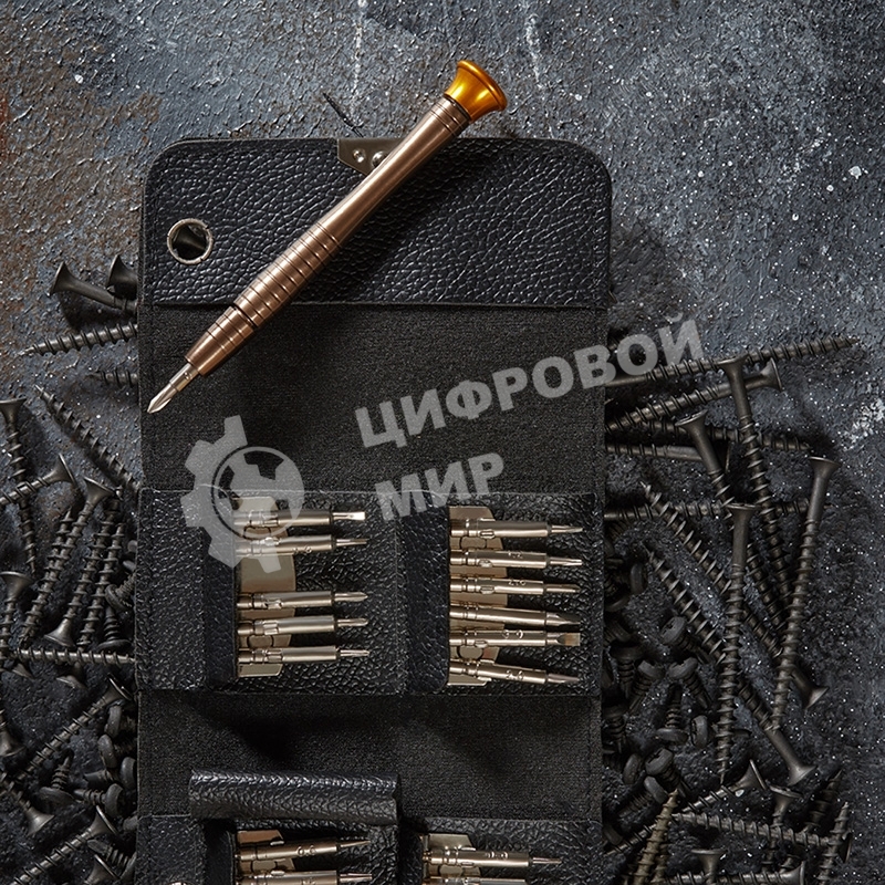 Набор для точечных работ Rexant 25 предметов в чехле