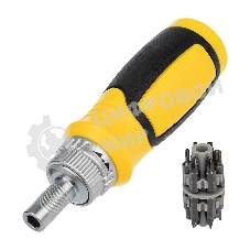 Набор Rexant 13 предметов с реверсивной отверткой