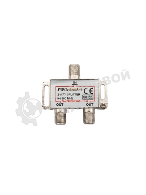Делитель PROconnect (FD-2515) ТВ х 2 под F разъем 2500 СПУТНИК