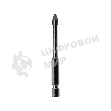 Сверло по стеклу и керамике Kranz 4 мм, шестигранный хвостовик