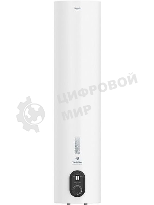 Водонагреватель Timberk SWH RS7 50 V Накопительный50л, 2 кВт, круглый, супер-узкий, все внутри нержавейка, Ø 1160хØх290 (мм), 13,6 кг, Белый
