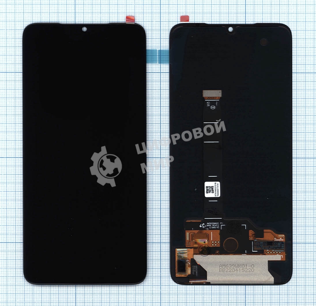 Дисплей для Xiaomi Mi9 OR черный