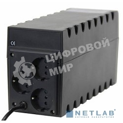 Источник бесперебойного питания Powercom Raptor RPT-600A EURO 360Вт 600ВА черный