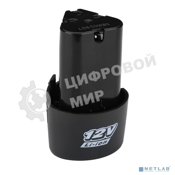 Литий-ионный аккумулятор DEKO для дрели-шуруповерта DKCD12FU-Li, 12В, 1,5А*ч