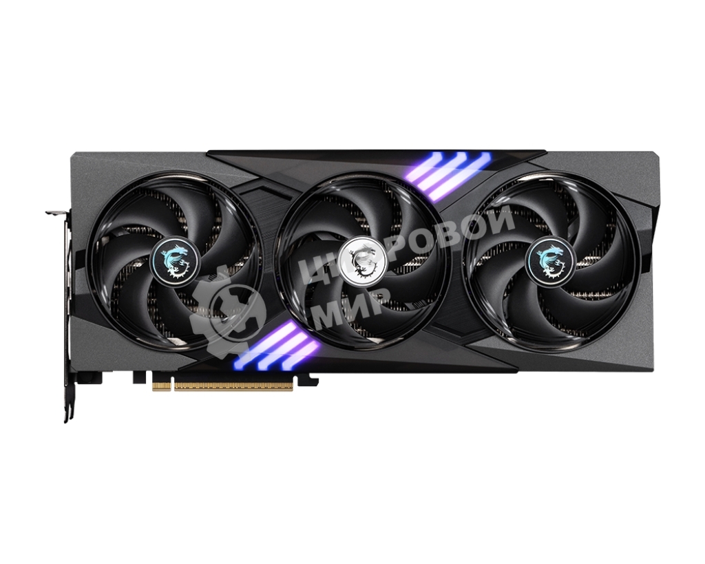 Видеокарта MSI RTX5070Ti GAMING TRIO OC 16Gb GDDR7 256bit 3xDP HDMI 3FAN RTL