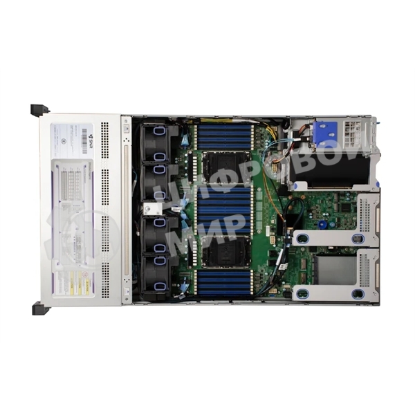 Сервер SNR-SR2412LS-NV Rack 2U, 2xXeon LGA4677, 32xDDR5/5600MHz(upto 8TB), 12xHDD LFF/SFF SATA/SAS/NVMe + 2xSFF rear, 2x M.2 (2280/22110), noRAID, 8xPCIe 5.0/4.0, 2x1GbE, 2x1300W, Rails