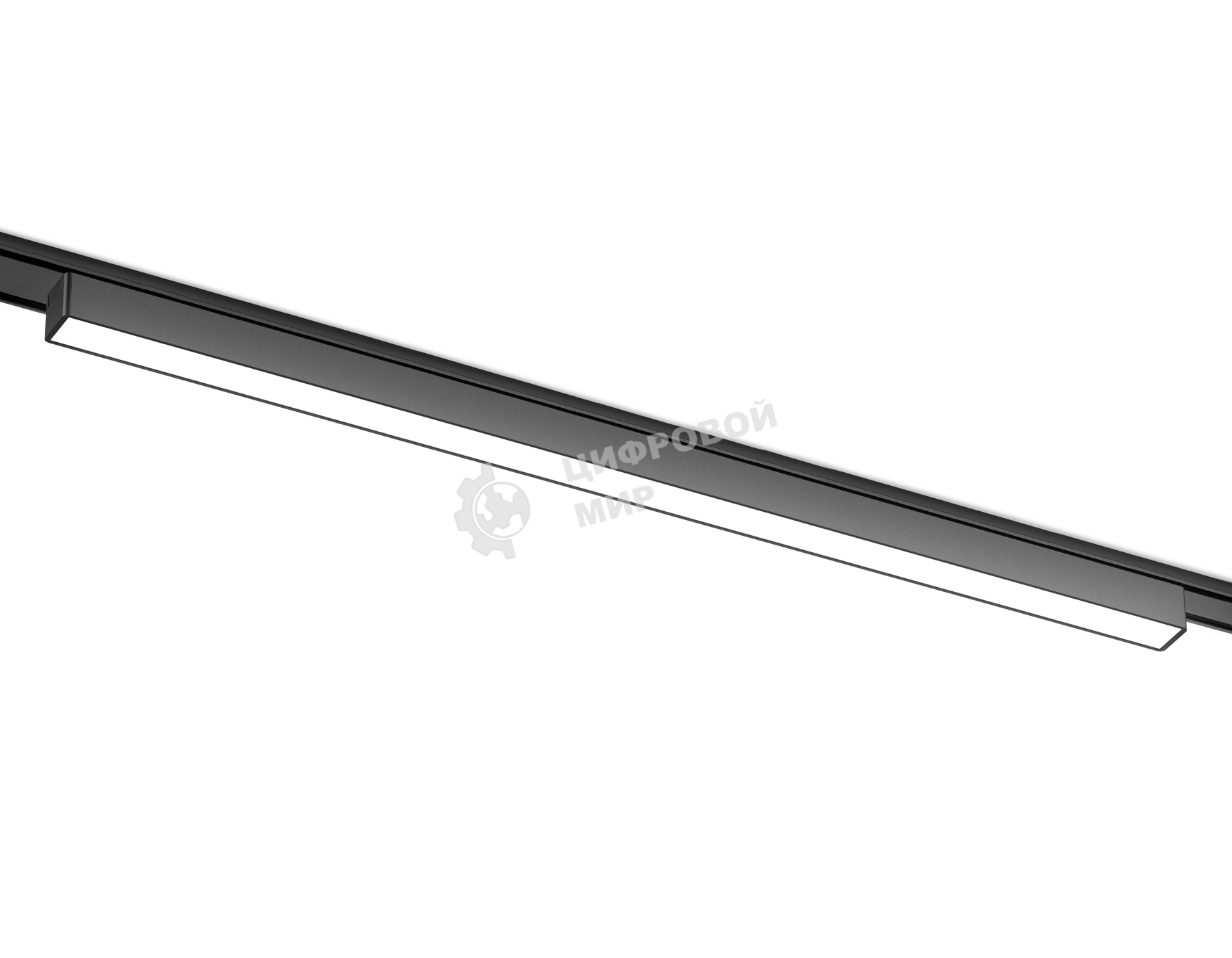 Светильник трековый светодиодный GV1455 BK черный IP20 20W 4200K 48V 615*26*24