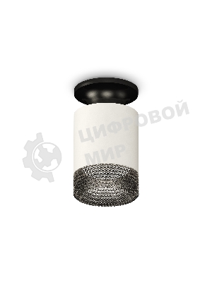 Светильник Ambrella Light XS6301123 SWH/PBK/BK белый песок/черный полированный/тонированный MR16 GU5.3 (N6902, C6301, N6151)
