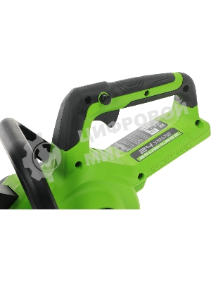 Цепная пила аккумуляторная GreenWorks GD24CS30K4, 24V, 30 см, бесщеточная, c АКБ 4 А·ч и ЗУ (2007007UB)