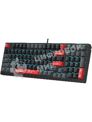 Клавиатура проводная A4Tech Bloody AT98 USB черный/красный